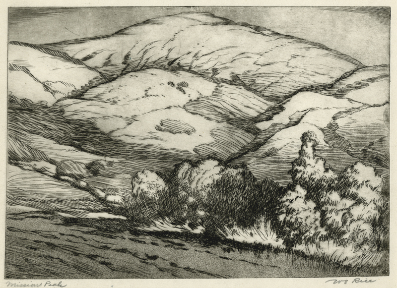 Mission Peaks by William Seltzer Rice