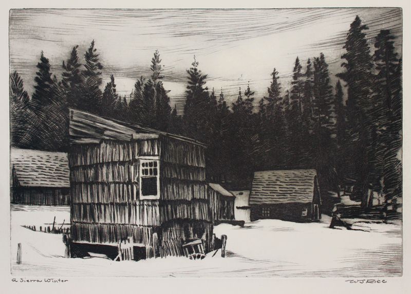 A Sierra Winter by William Seltzer Rice