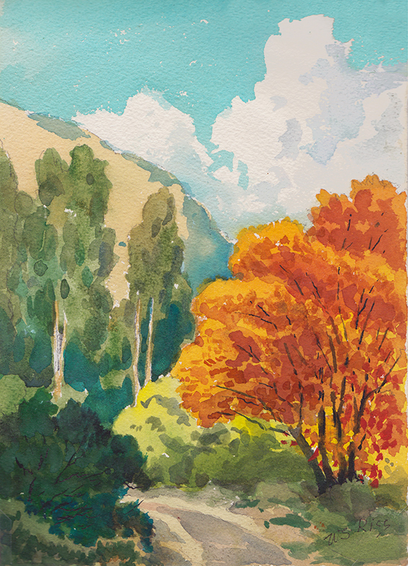 Autumn Maple by William Seltzer Rice