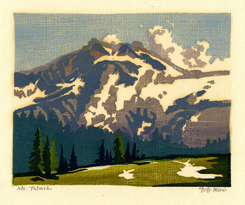 Mt. Tatoosh by William Seltzer Rice