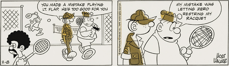 Beetle Bailey (original comic strip) by Addison Morton Mort Walker