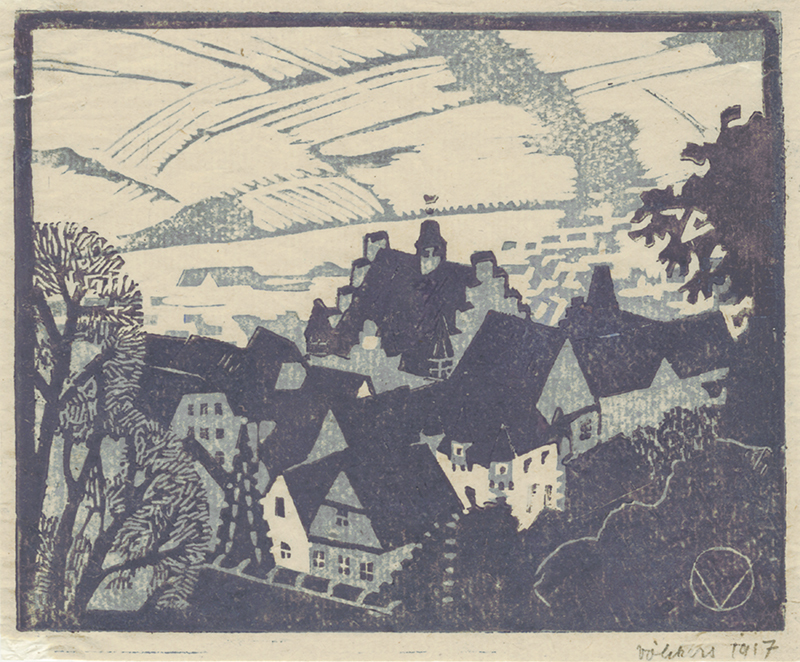 Untitled (Rooftops) by Otto Völckers