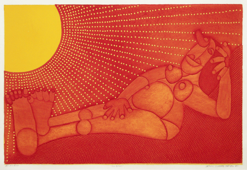 Sun-bather by Sergio Gonzalez-Tornero