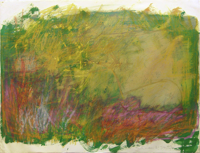 February Green (Stonington) by Emily Mason