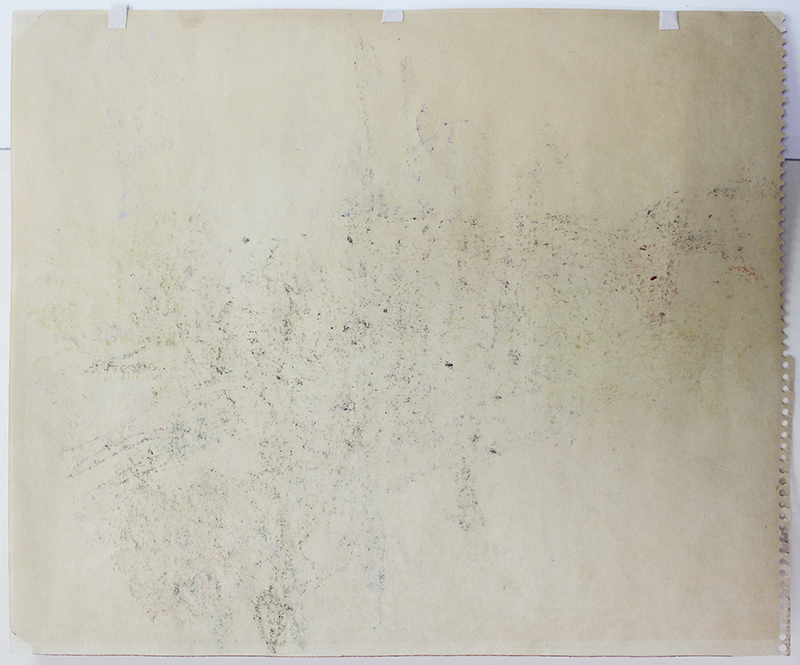 Untitled (abstract landscape) by Wolf Kahn