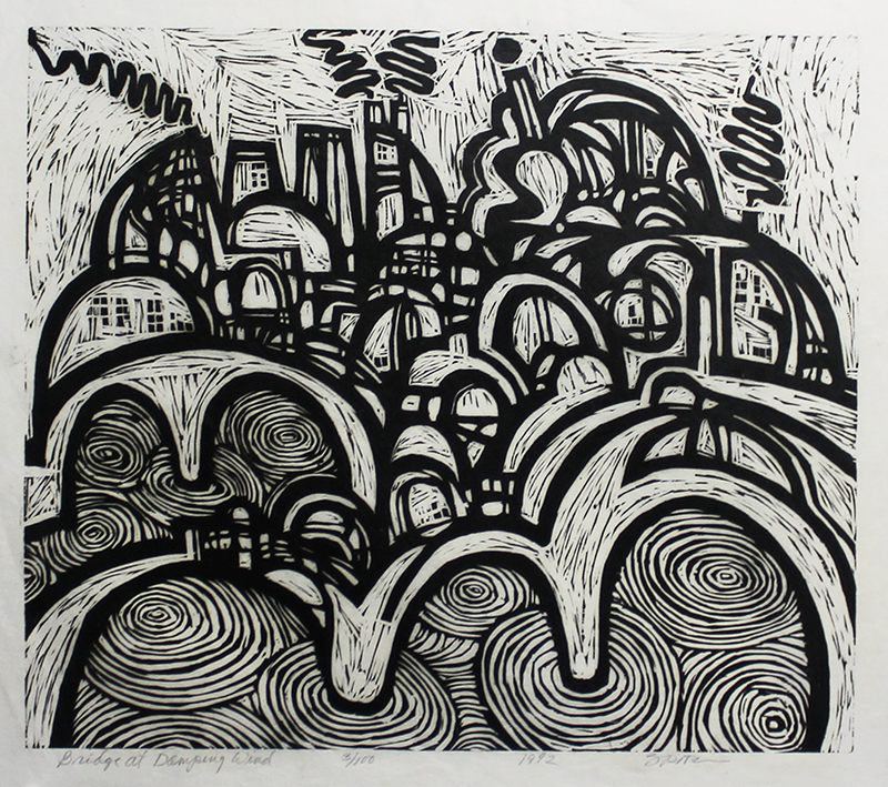 Bridge at Damping Wind by James Spitzer