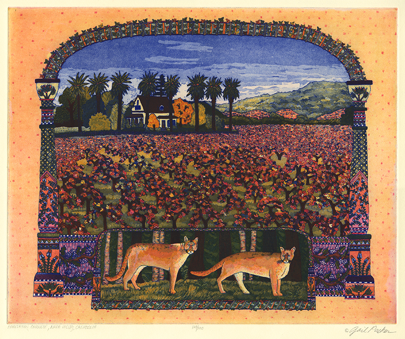 Appellation Oakville, Napa County, California by Gail Ann Packer