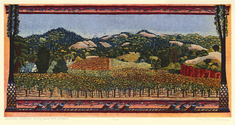 Appellation Alexander Valley, Sonoma County, California by Gail Ann Packer