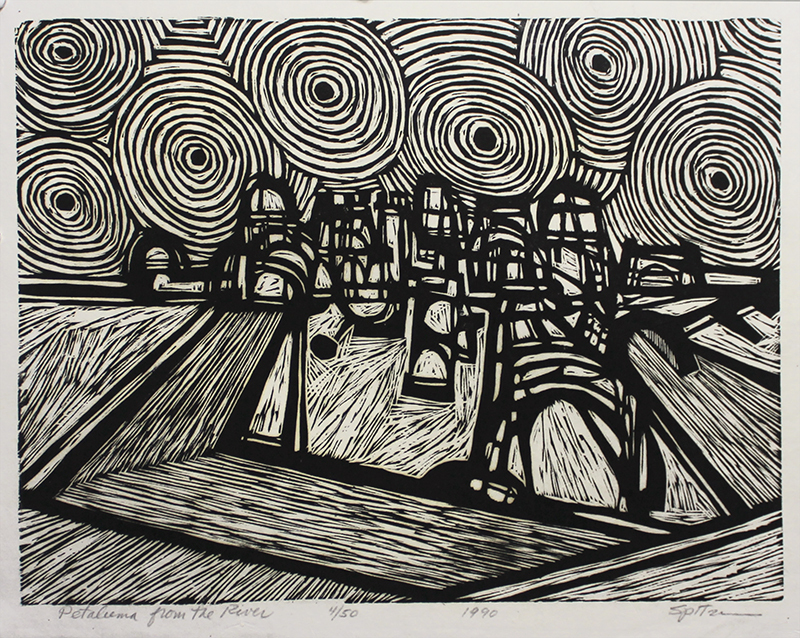 Petaluma from the River by James Spitzer