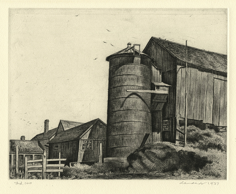 Corbans Silo by Armin Landeck