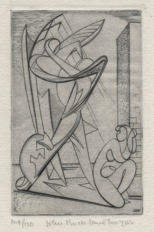 Untitled, plate 5 from Solidarite by John Buckland Wright