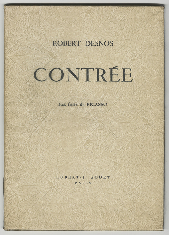 Contree - Robert Desnos, Eau-forte de Picasso (Femme Assise - Dora Maar) by Pablo Picasso
