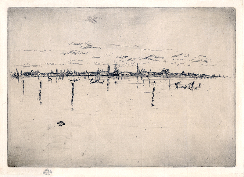 The Little Venice (from the First Venice Set) by James Abbott McNeill Whistler