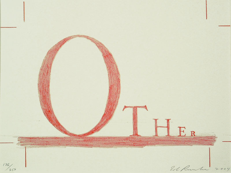 Other by Edward Joseph Ruscha