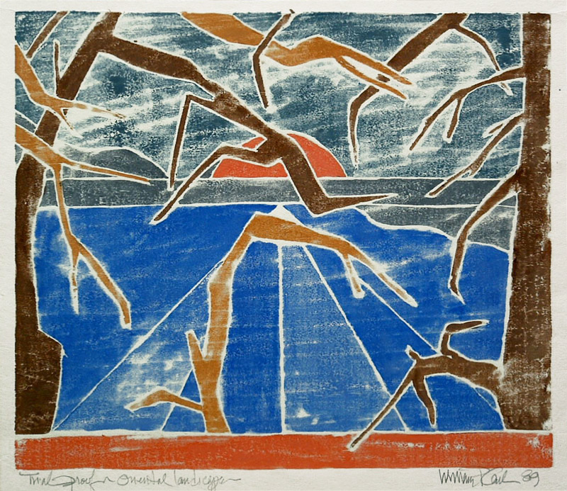 Oriental Landscape by William P. Carl