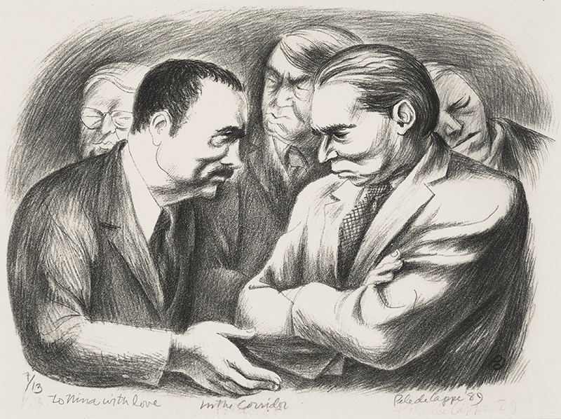 In the Corridor, a.k.a. Politicos by Pele de Lappe