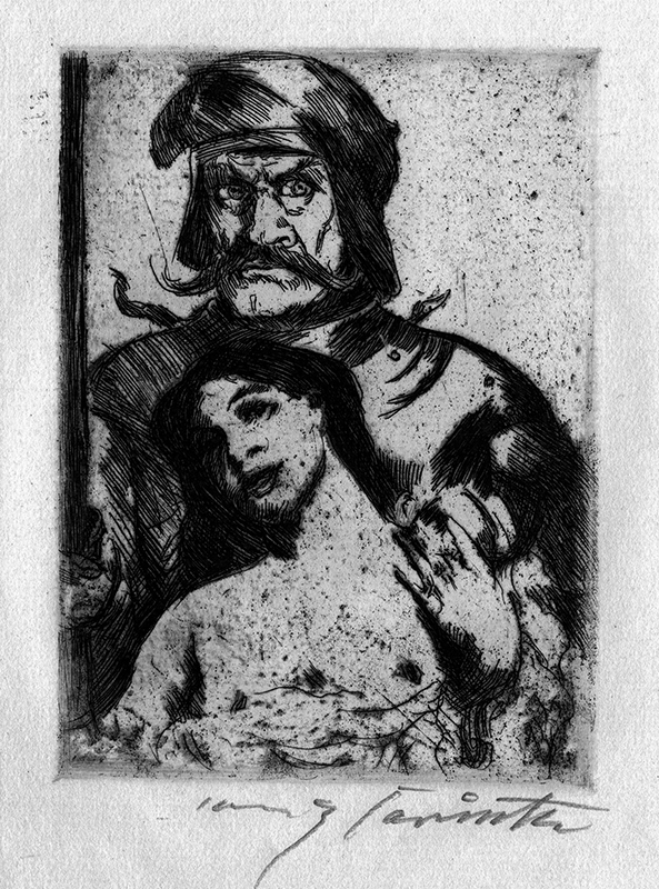 Der Ritter (The Knight) by Lovis Corinth | Annex Galleries Fine Prints