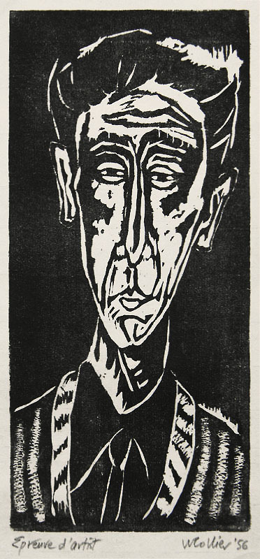 Portrait of a Poet (John Montague) by Will Collier