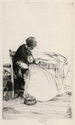 Marchande Endormie (Sleeping Merchant) by John William Winkler