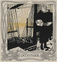 December - from Ver Sacrum by Alfred Roller