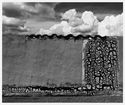 (Desert architecture, cloudy sky) by John Douglas Mercer