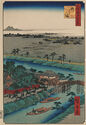 Yanagi-shima: - Pl. 32 from One Hundred Famous Views of Edo by Utagawa Hiroshige
