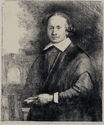 Jan Antonides van der Linden, Physician by Rembrandt van Rijn