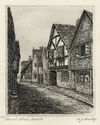 Church St., Lacock, Wilts by Arthur James Dudley
