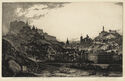 Edinburgh from St. Anthonys Chapel by Louis Whirter