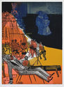 Death on the Lido from the portfolio: Death in Venice by Warrington Colescott
