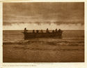 Start of Whale Hunt, Cape Prince of Wales by Edward Sheriff Curtis
