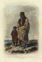Dacota Woman and Assiniboin Girl by Karl Bodmer