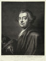 James Macardel Mezzotinto Scraper (after a self portrait drawing by Macardel from 1765) by Richard Earlom