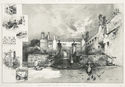 Hoghton Tower, The Seat of Sir James de Hoghton, Bart. -  English Homes No. XLVI (from Illustrated London News) by Herbert Railton