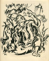 Johannes auf Patmos (from GENIUS: Zeitschrift fur Werdende und Alte Kunst) by Karl Caspar