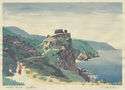 Castle Rock, Lynton by S. Hutchins