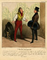 d Un bon arrangement:  Je ne suis pas commerçant vous navez pas prise... (Caricaturana series plate 52) by Honore Daumier