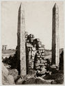 The Obelisks of Queen Hatsheput and Her Father Thumose I at Karnak (Egypt) by George Taylor Plowman