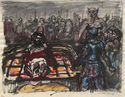 Untitled (Battle scene) by Max Slevogt