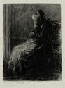Müde Alte  (Tired Old Woman) by Hermann Struck