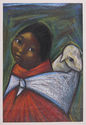 Untitled (Girl with Lamb) by Arturo Nieto