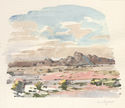 Untitled - Oracle Arizona landscape by Bruce McGrew