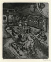 Russisches Ballet I (from the portfolio Die Brucke VII) by Max Pechstein