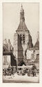 Bell Tower, Provins by Louis Rosenberg