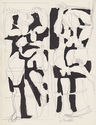 Untitled (abstracted figures) by Salvatore Grippi