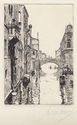 (View of a canal in Venice) by A. Manna