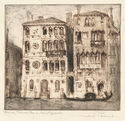 Venice, Palazzo Dario by Max Pollak