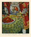 In Tudor England, Henry Ate - from The Legendary Feast portfolio by Esther Baran