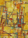 3-9-61 (Abstraction in yellows) by Horst Trave