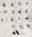 (Test sheet for lithographic techniques, 19th century) by Unidentified